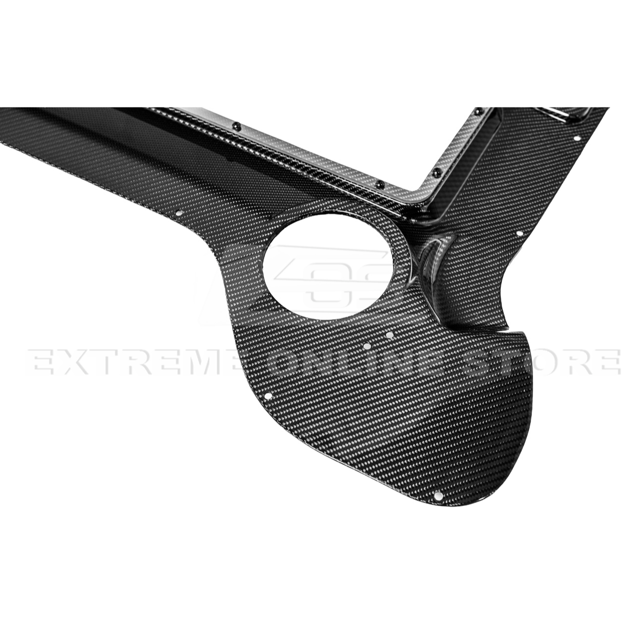 Corvette C8 HTC DRY Carbon Fiber Engine Bay Panel Cover
