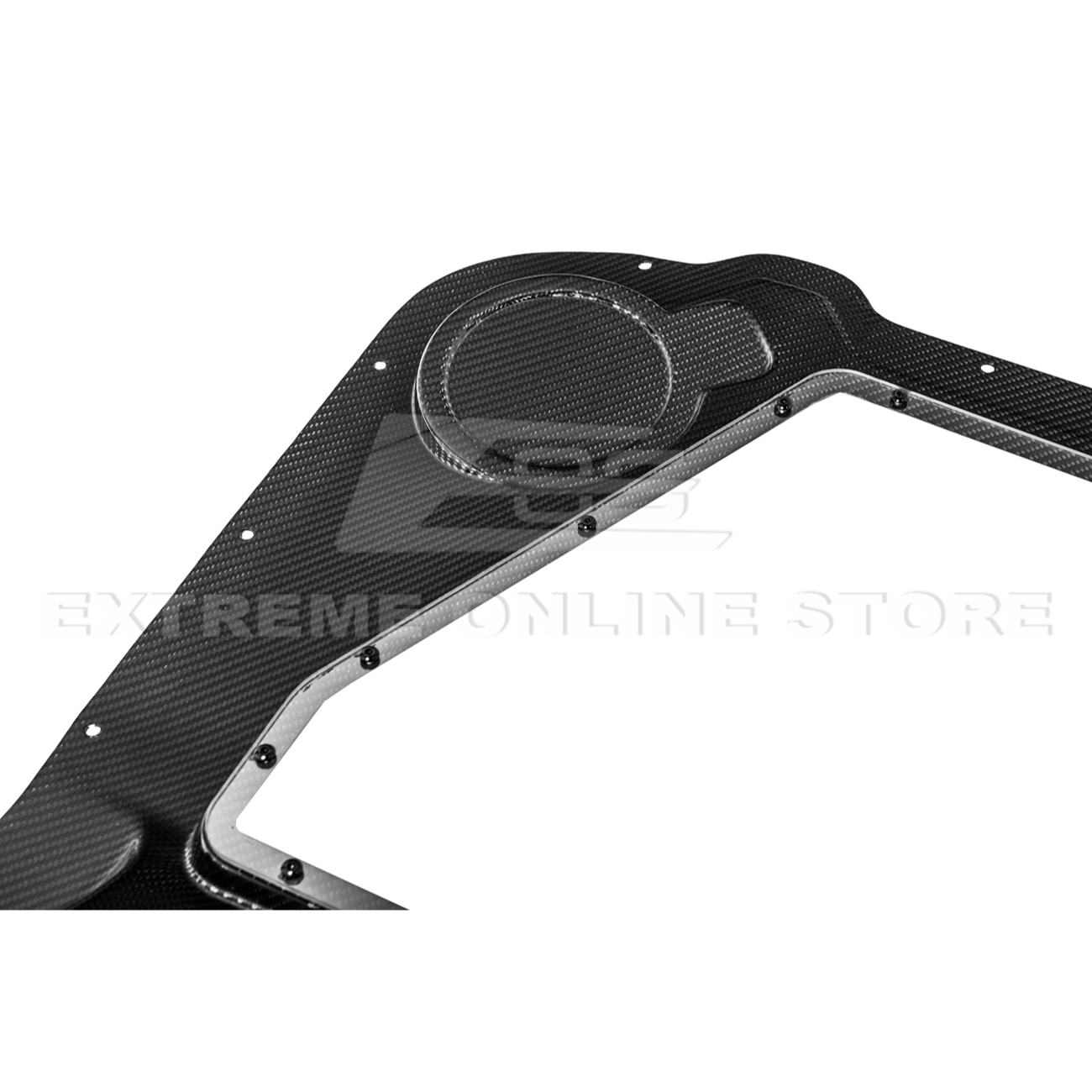 Corvette C8 HTC DRY Carbon Fiber Engine Bay Panel Cover