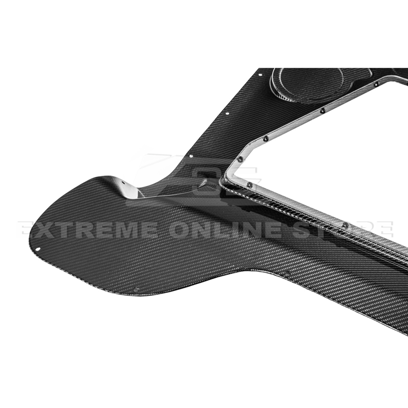 Corvette C8 HTC DRY Carbon Fiber Engine Bay Panel Cover