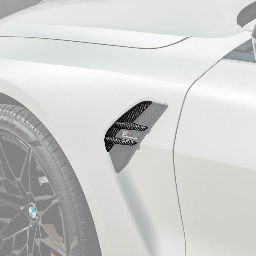 2021-Up BMW G82 G83 M4 Factory Replacement CARBON FIBER Side Fender Vent Covers