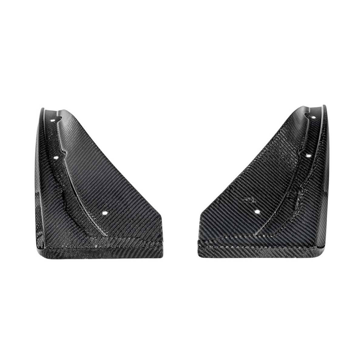 2020-2026 Cadillac CT4 & CT4-V Blackwing | Carbon Fiber Mud Flaps Splash Guards