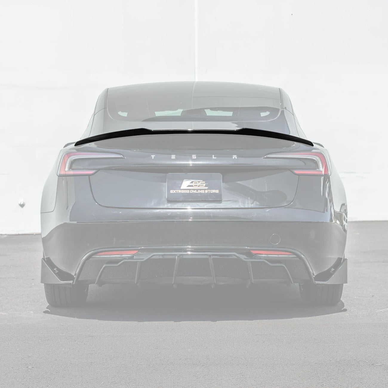 2024-Up Tesla Model 3 Track Style Rear Trunk Wing Spoiler