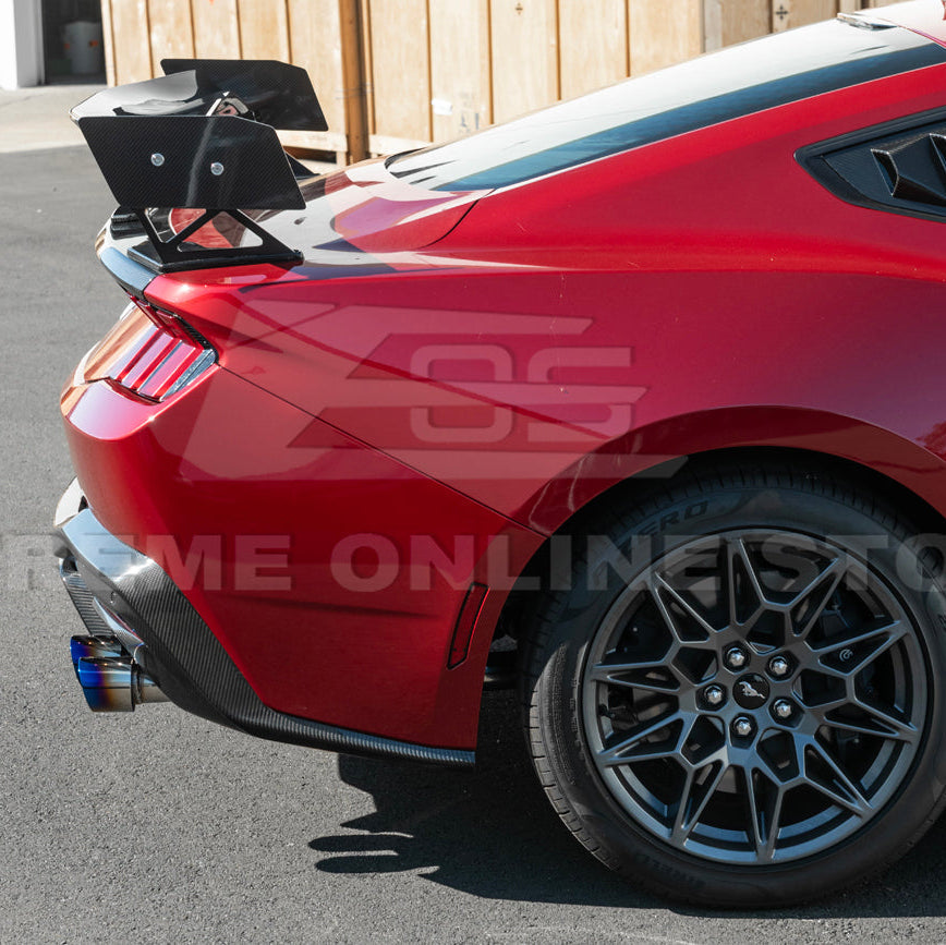 2024+ Ford Mustang V2 Package Carbon Fiber Rear Bumper Diffuser