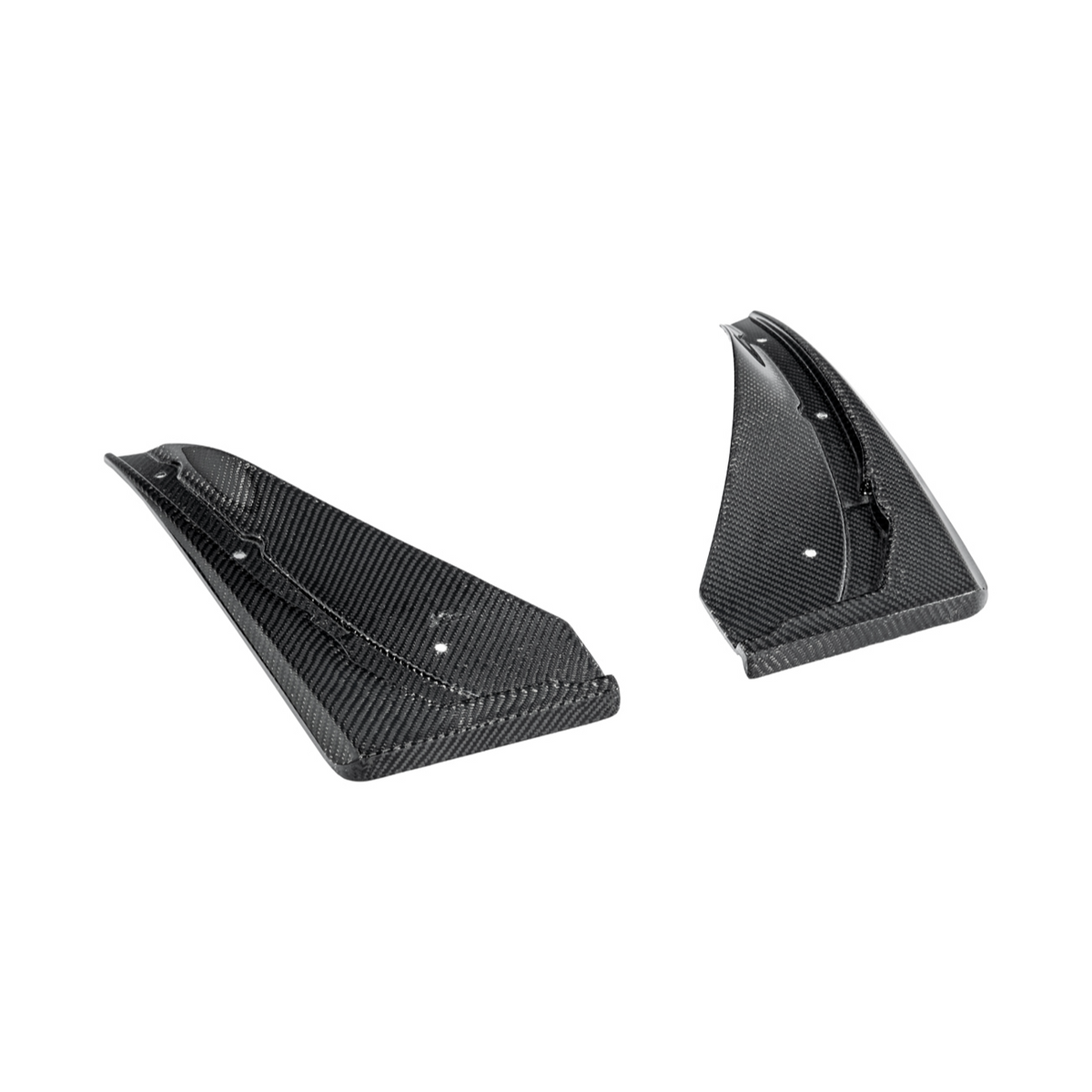 2020-2026 Cadillac CT4 & CT4-V Blackwing | Carbon Fiber Mud Flaps Splash Guards