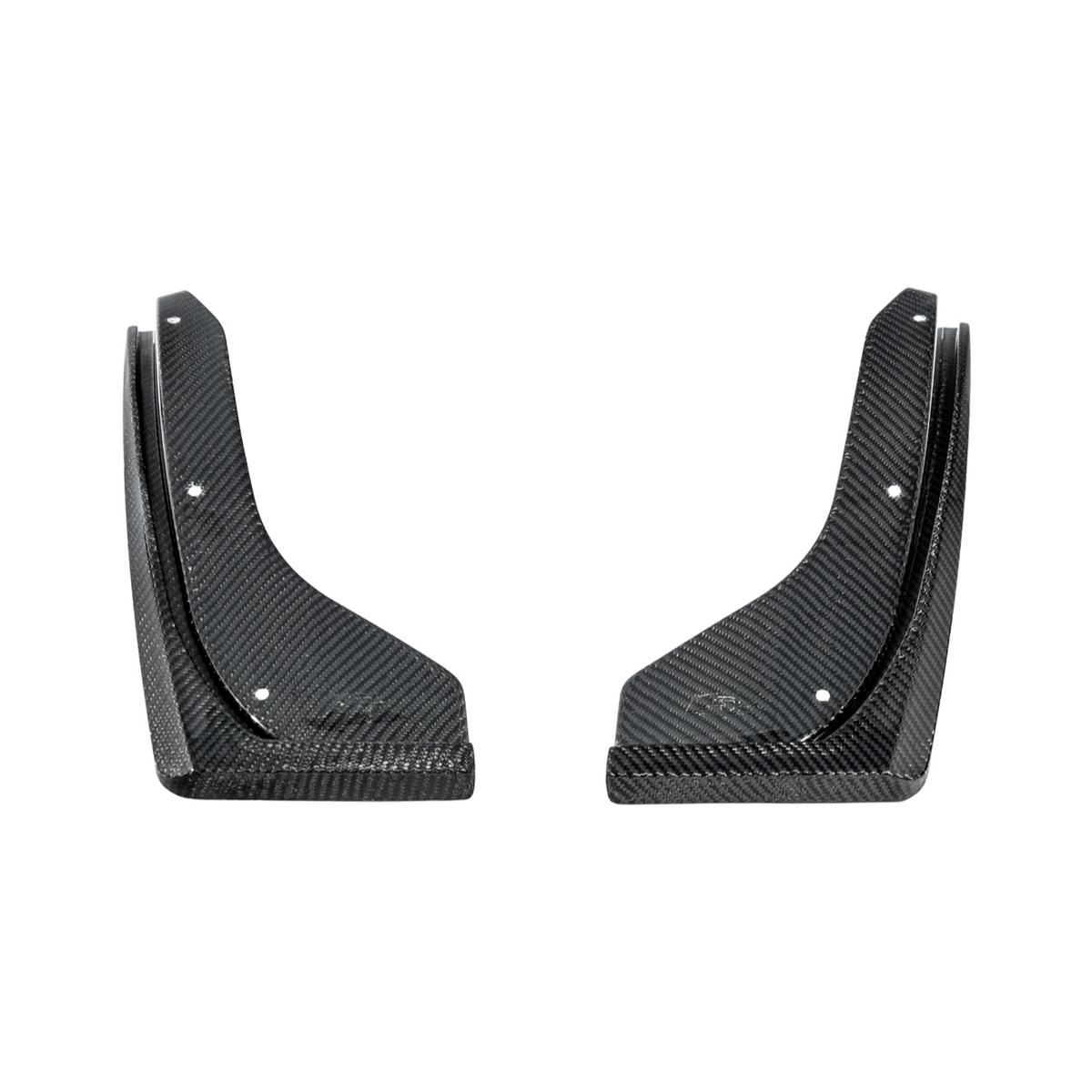 2020-2026 Cadillac CT4 & CT4-V Blackwing | Carbon Fiber Mud Flaps Splash Guards