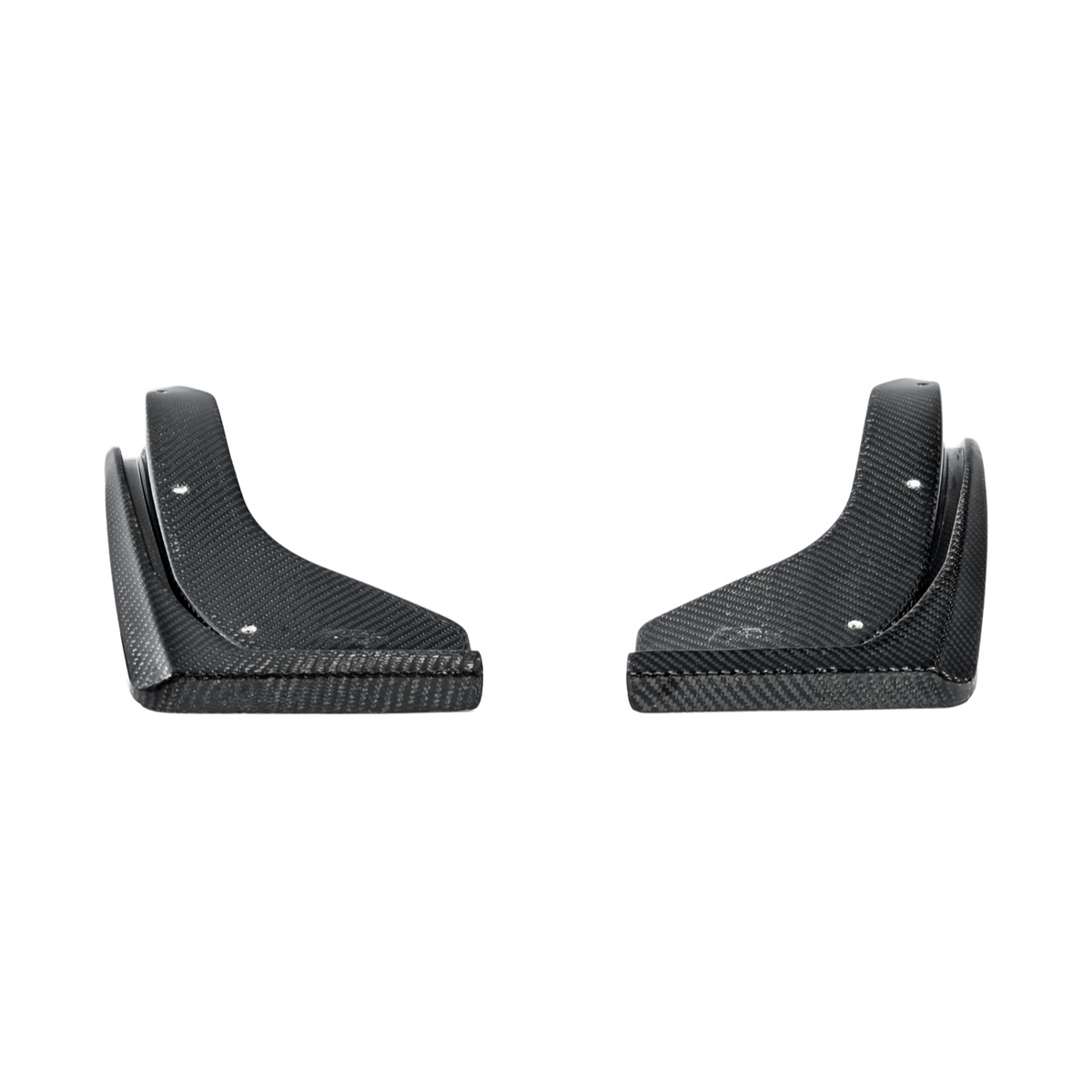 2020-2026 Cadillac CT4 & CT4-V Blackwing | Carbon Fiber Mud Flaps Splash Guards
