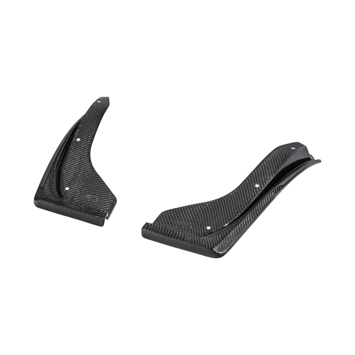 2020-2026 Cadillac CT4 & CT4-V Blackwing | Carbon Fiber Mud Flaps Splash Guards