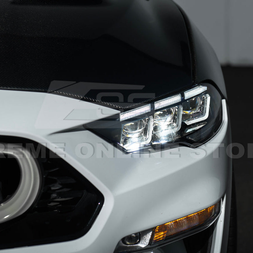 2018-23 Ford Mustang | S650 LED DRL Sequential Signal Projector Headlights
