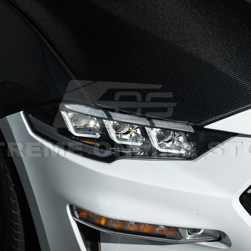 2018-23 Ford Mustang | S650 LED DRL Sequential Signal Projector Headlights