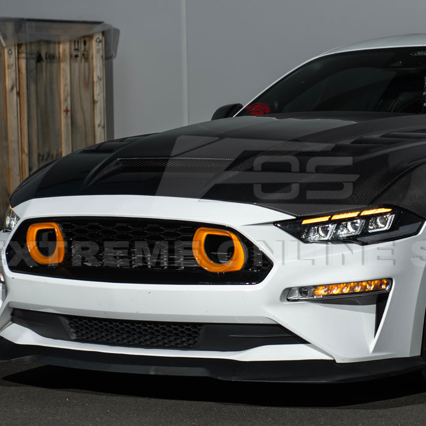 2018-23 Ford Mustang | S650 LED DRL Sequential Signal Projector Headlights