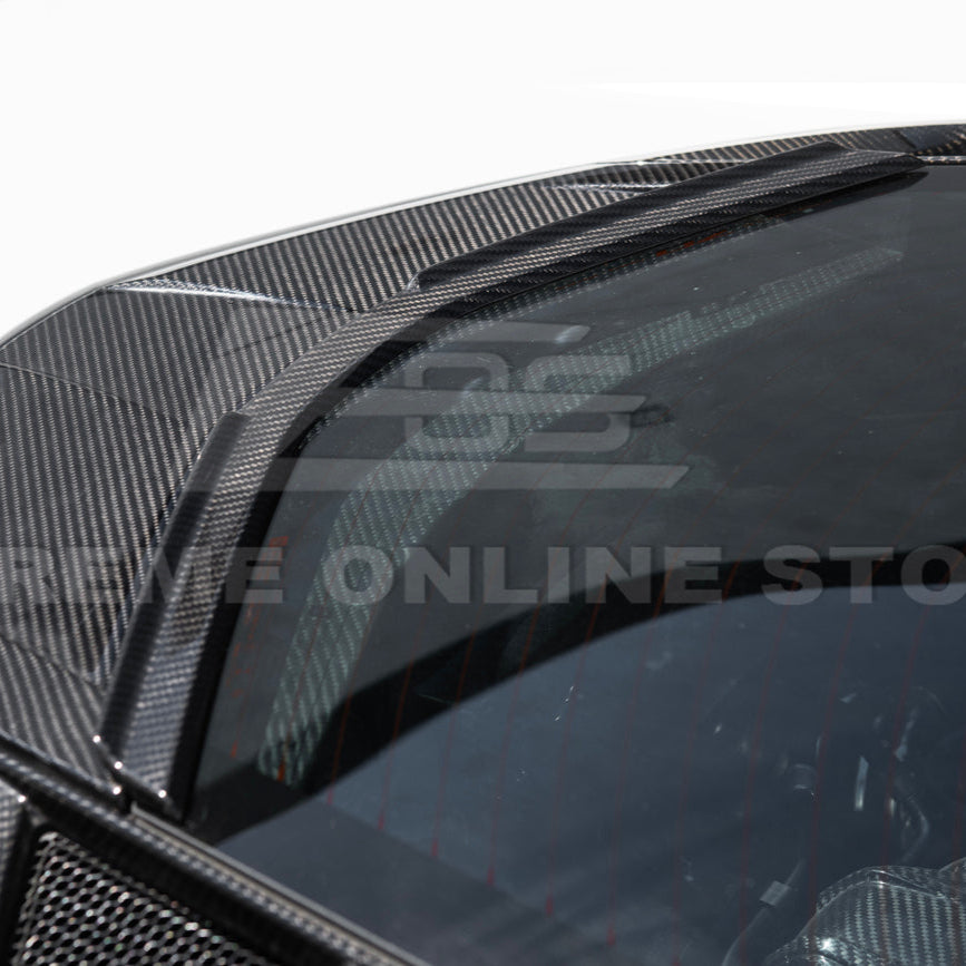 Chevrolet Corvette C8 DRY CARBON FIBER Rear Window Hatch Deck Lid Spoiler