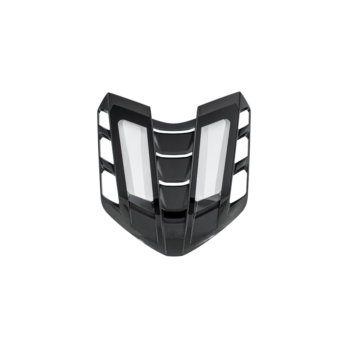 2020-Present Corvette C8 Coupe | C8 ZR1 Style Dry Carbon Fiber Rear Hatch Louver