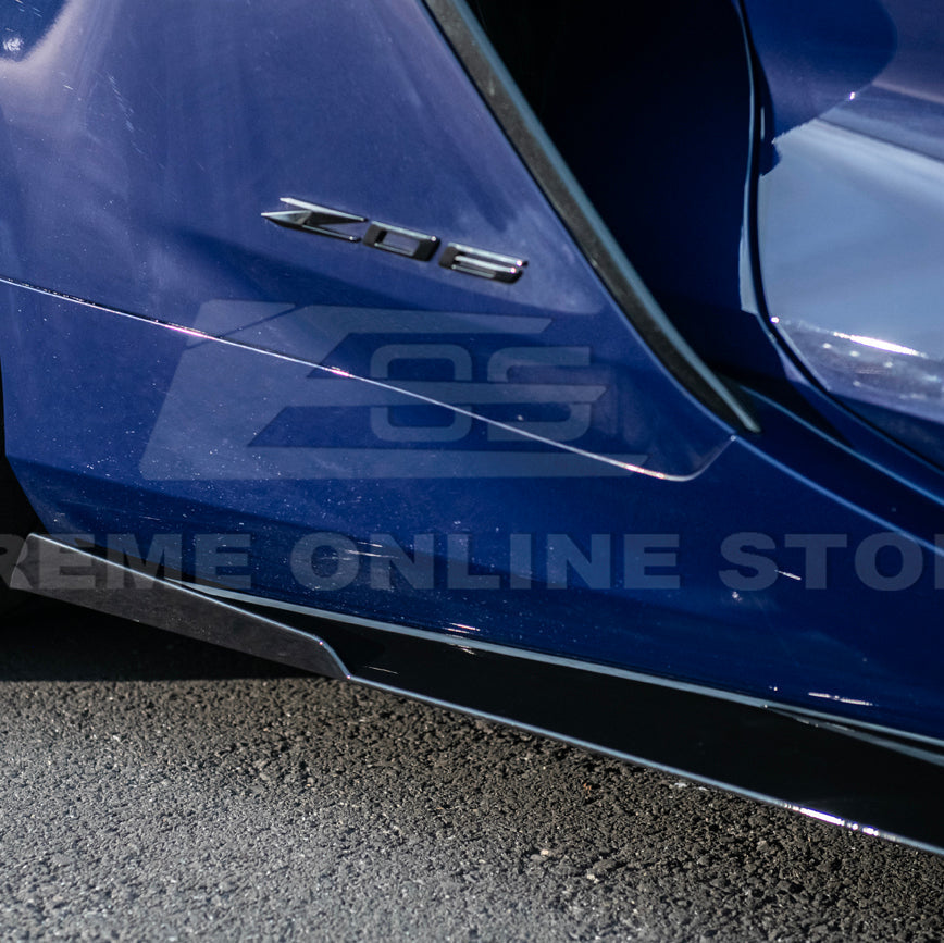 Corvette C8 Models Z06 EOS Performance Track Style Side Skirts