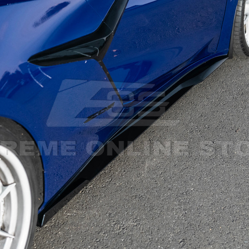 Corvette C8 Models Z06 EOS Performance Track Style Side Skirts