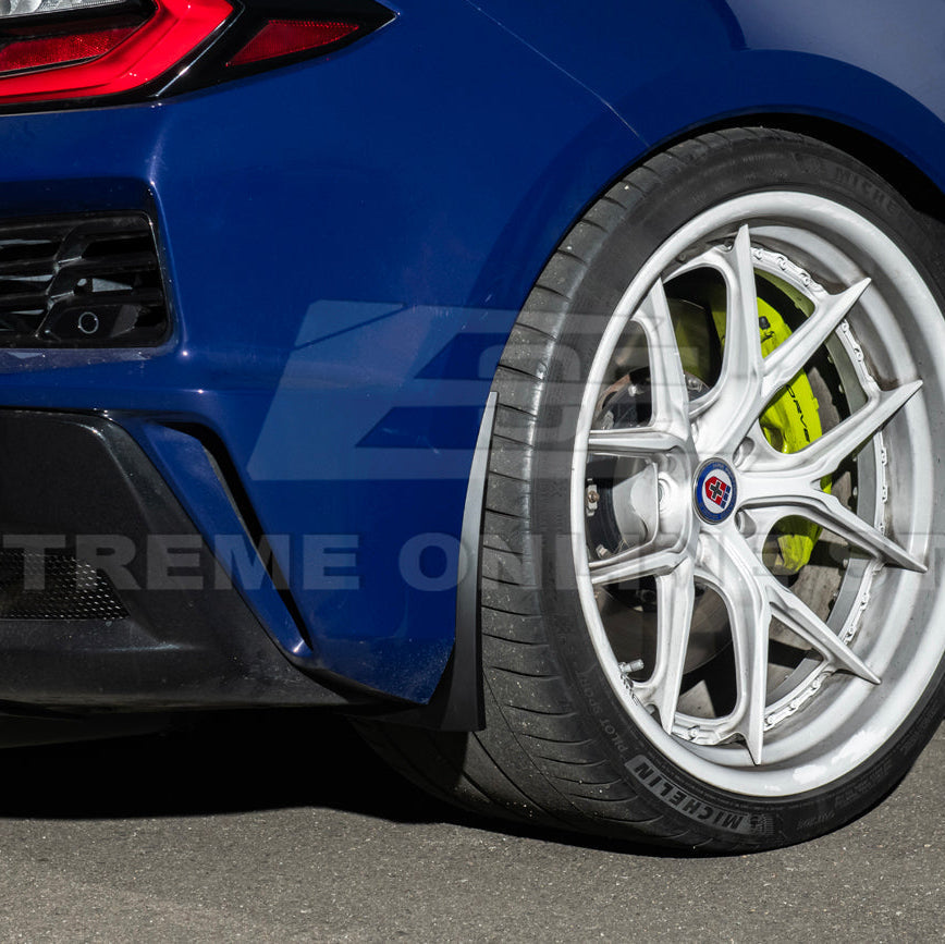 2022-Up Corvette C8 Z06 XL Extended Rear Mud Flaps Splash Guards