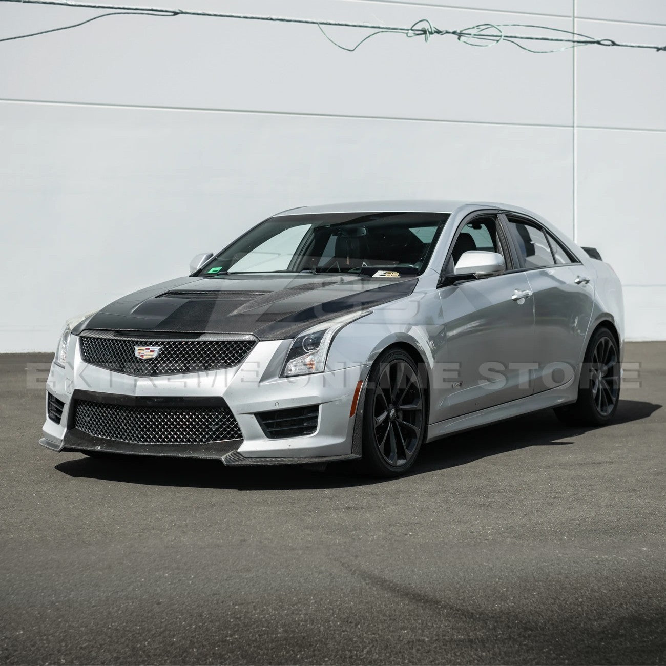 2016-19 Cadillac ATS-V Front Bumper Hood Vented Cover