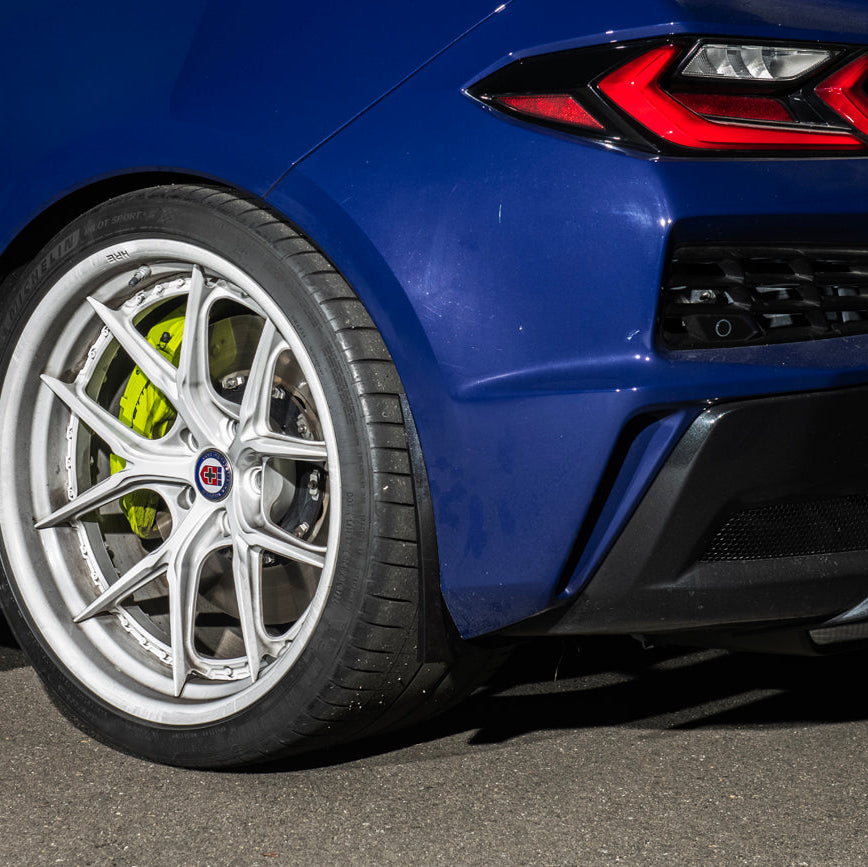 Corvette C8 Z06 Extended V2 Rear Mud Flaps Splash Guards
