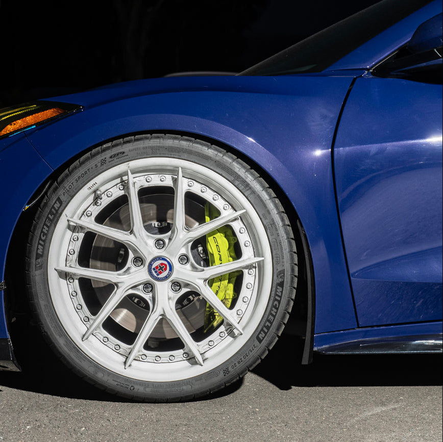 Corvette C8 Z06 XL Extended V2 Style Front Mud Flaps Guard