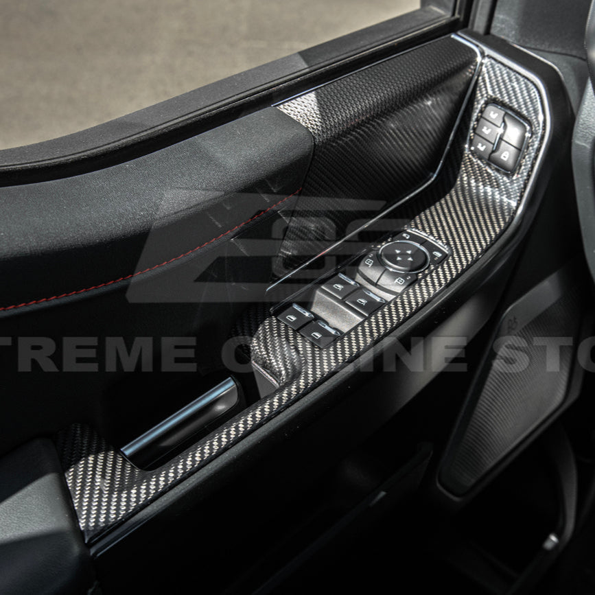 2021-Up Ford F-150 Front Door Glass Lifting Panel Cover