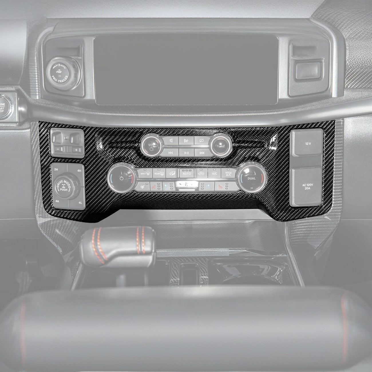 2021-Up Ford F-150 Center AC Radio Control Panel Cover