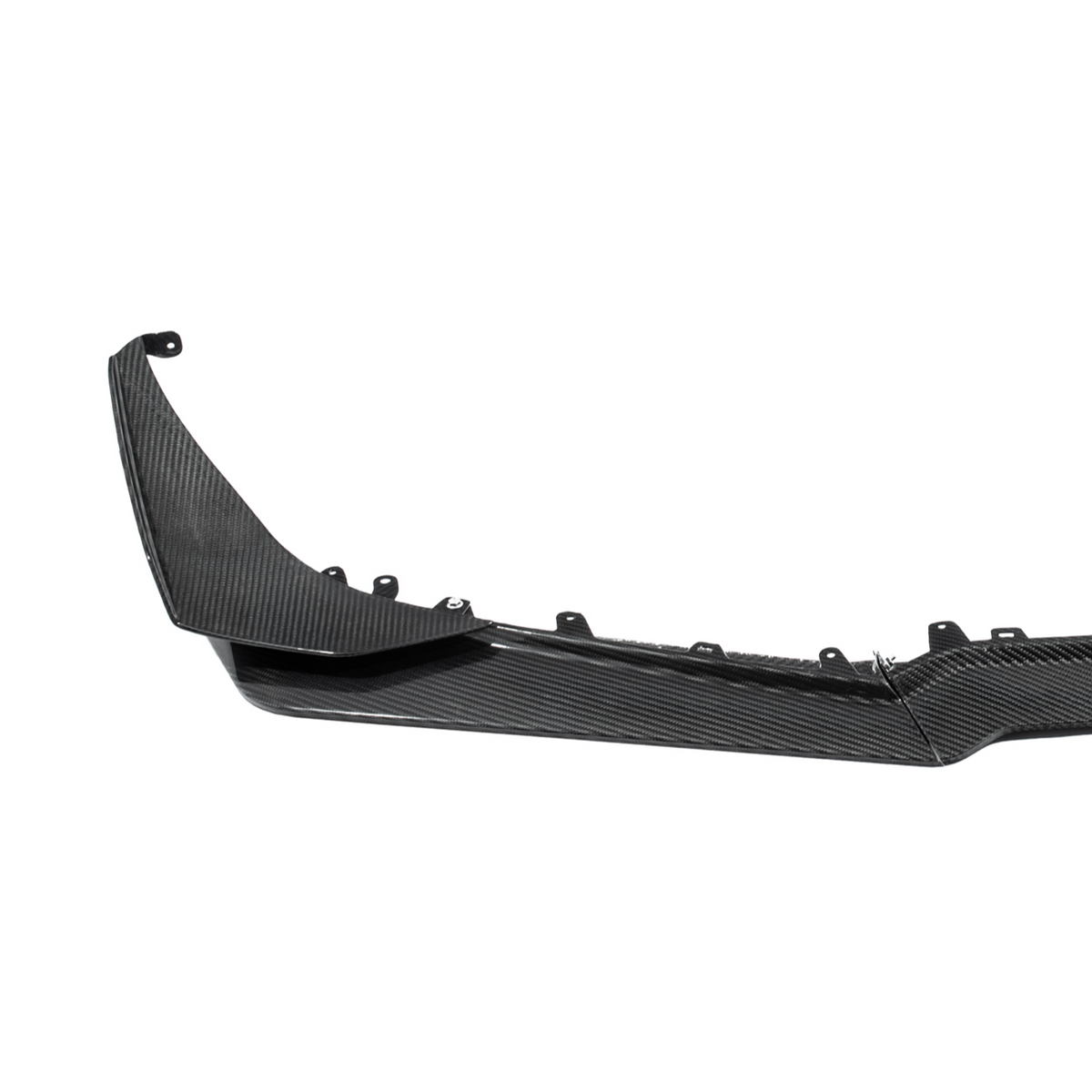 2023-Present Corvette C8 Z06 / E-Ray | Z07 Extended DRY CARBON FIBER Front Lip Splitter & No-Drill Canards