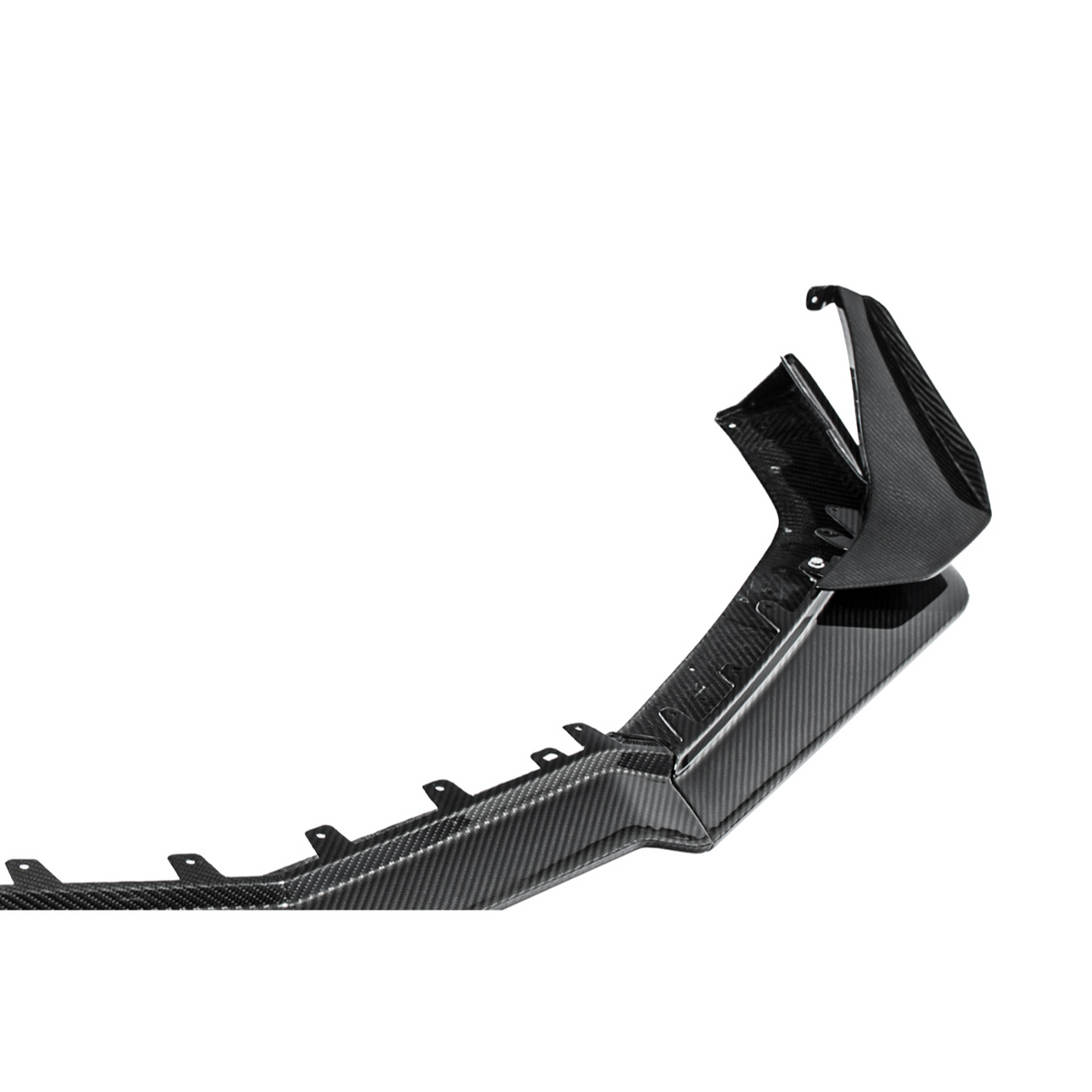 2023-Present Corvette C8 Z06 / E-Ray | Z07 Extended DRY CARBON FIBER Front Lip Splitter & No-Drill Canards