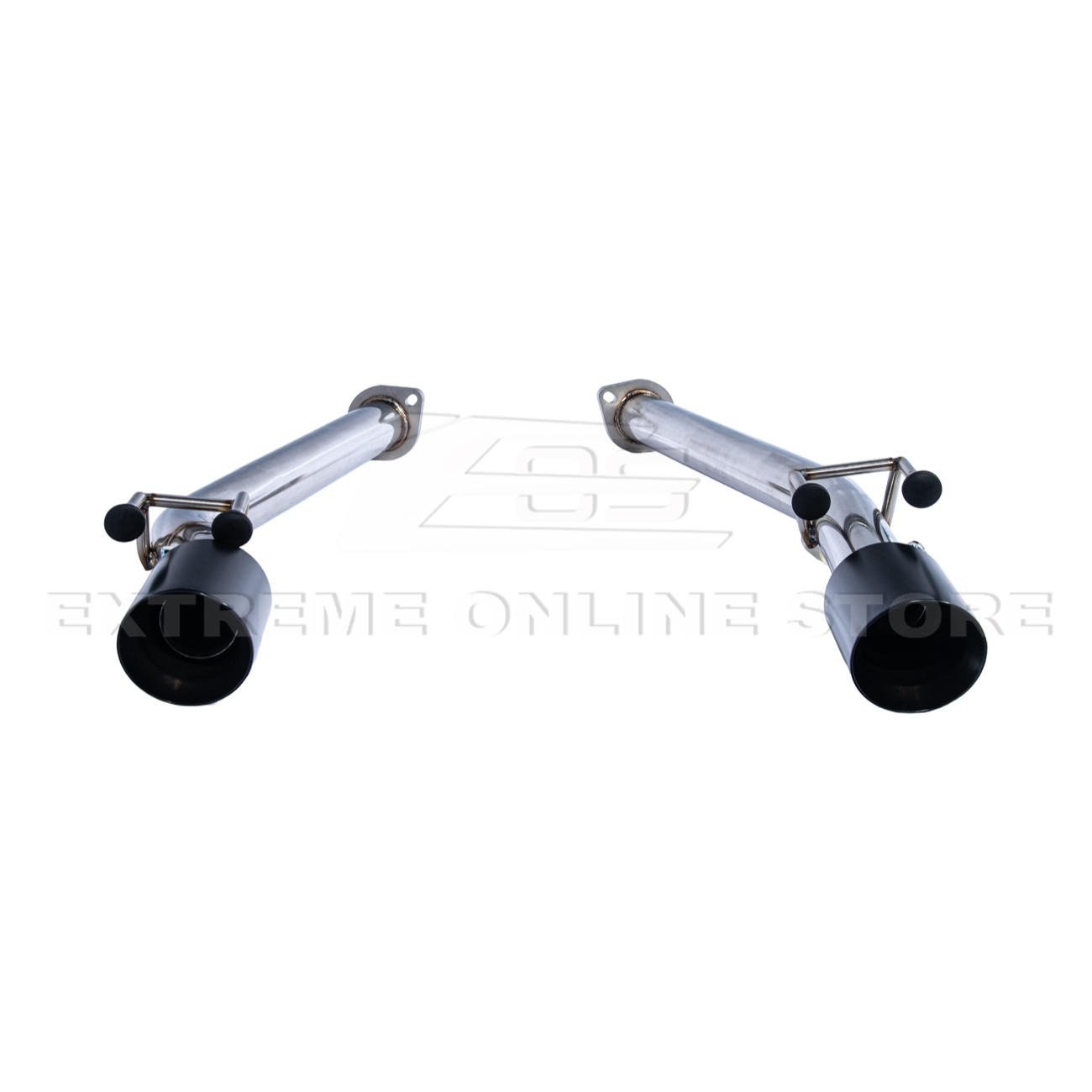 2005-06 Pontiac GTO T-304 Muffler Delete Axle Back Dual Black Tips Exhaust