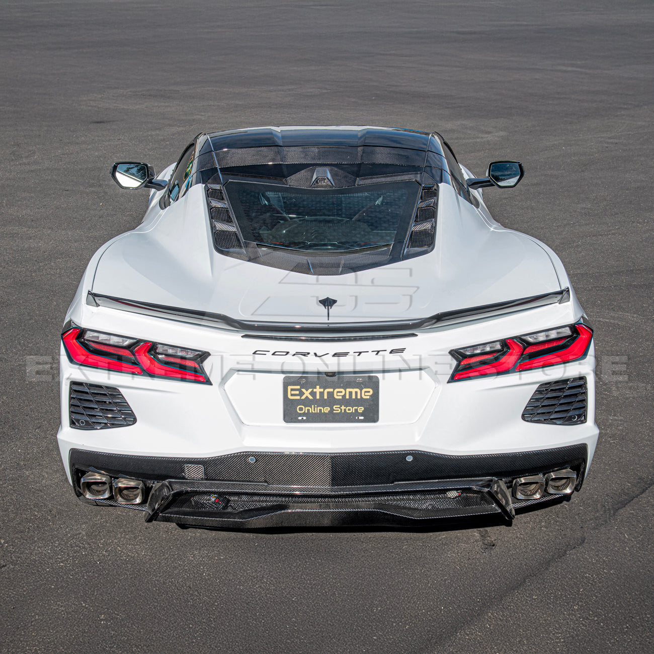 Z06 Visible Package Corvette C8 Stingray Rear Spoiler