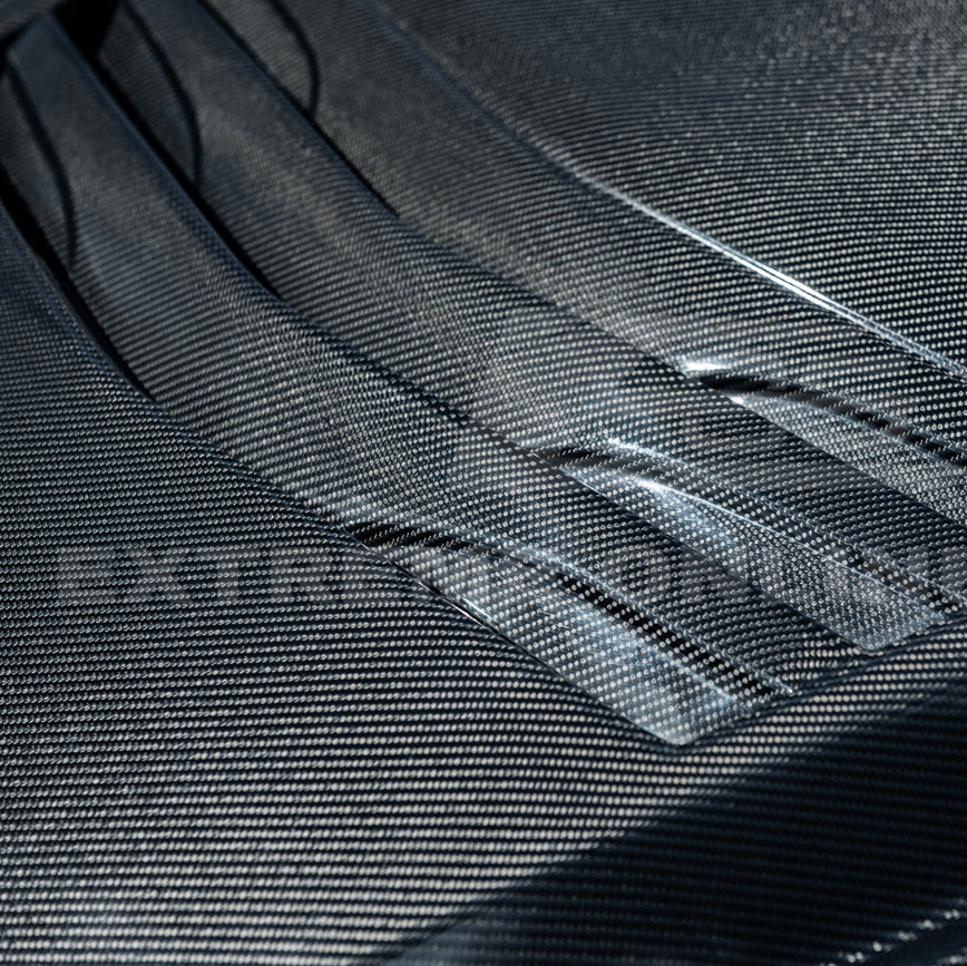 2020-Up Cadillac CT5 V | Blackwing CARBON FIBER Front Bumper Hood Vented Cover