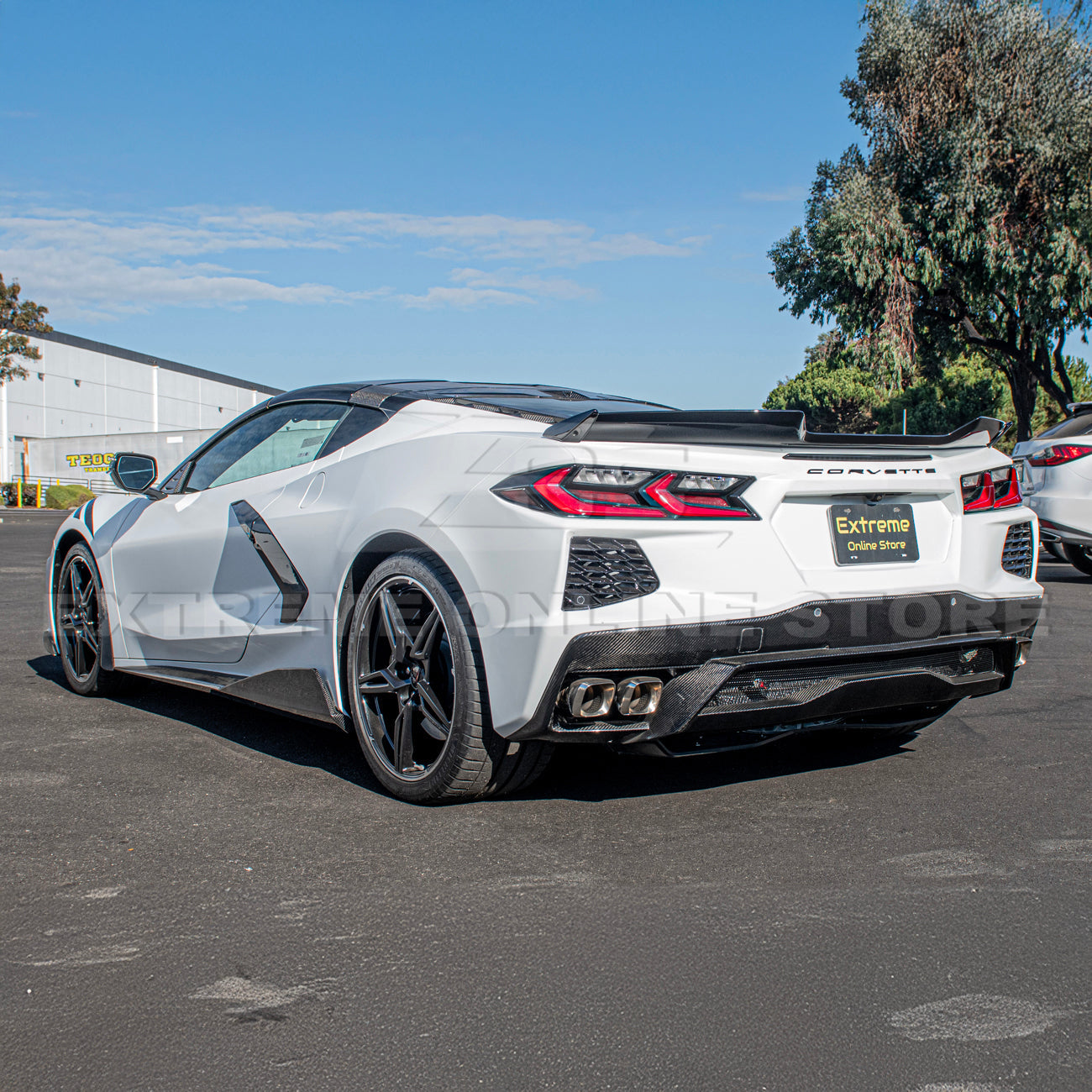 Z06 Visible Package Corvette C8 Stingray Rear Spoiler