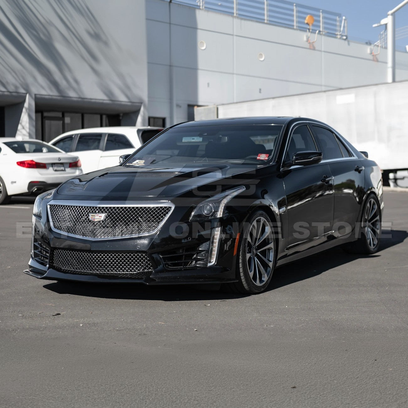 Blemished / Outlet - 2016-19 Cadillac CTS-V CARBON FIBER Front Splitter