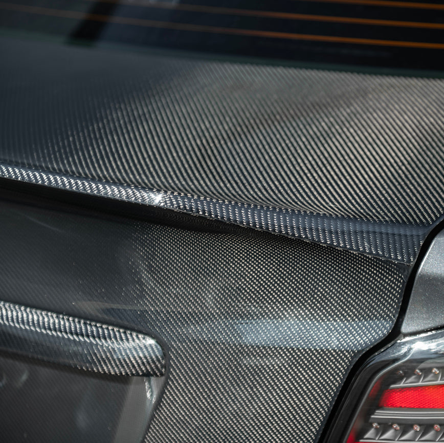 2015-2021 Subaru WRX & WRX STI | JDM Carbon Fiber Rear Trunk with Integrated Ducktail Spoiler Wing