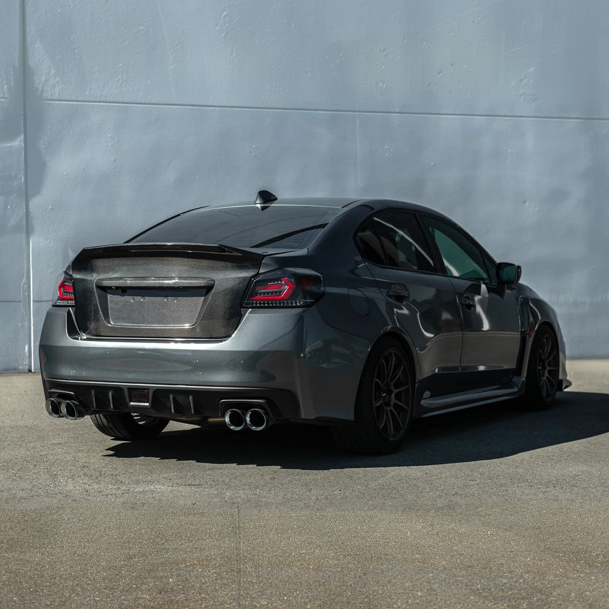2015-2021 Subaru WRX & WRX STI | JDM Carbon Fiber Rear Trunk with Integrated Ducktail Spoiler Wing