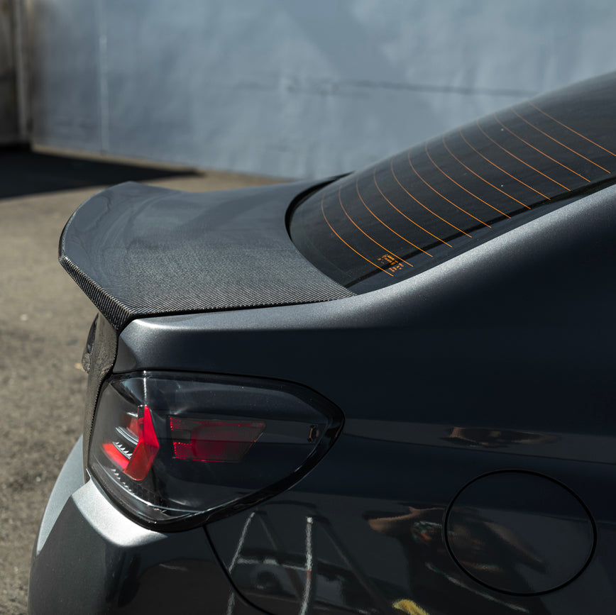 2015-2021 Subaru WRX & WRX STI | JDM Carbon Fiber Rear Trunk with Integrated Ducktail Spoiler Wing