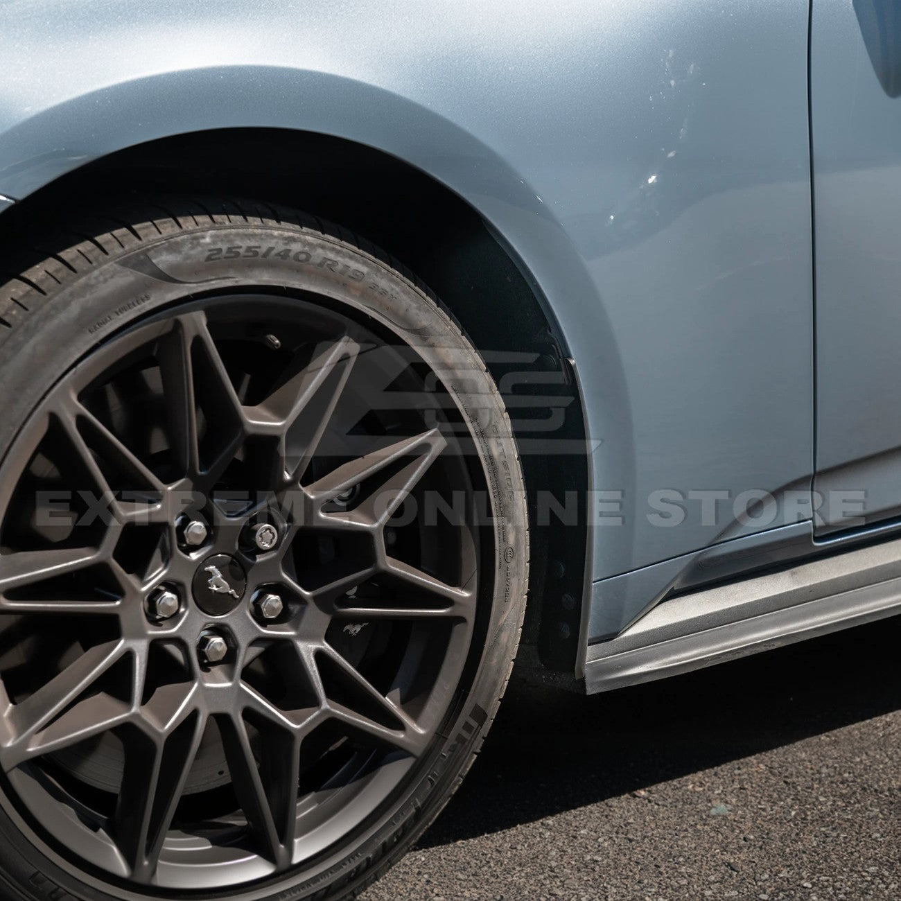 2024+ Ford Mustang Dry Carbon Fiber Mud Flap