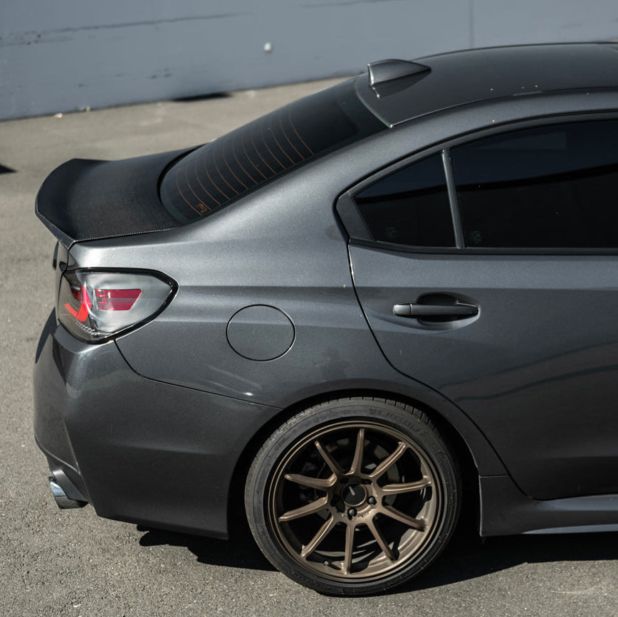 2015-2021 Subaru WRX & WRX STI | JDM Carbon Fiber Rear Trunk with Integrated Ducktail Spoiler Wing