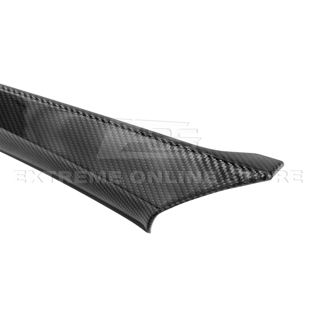 Corvette C8 DRY CARBON FIBER Center Console Armrest Right Trim Panel