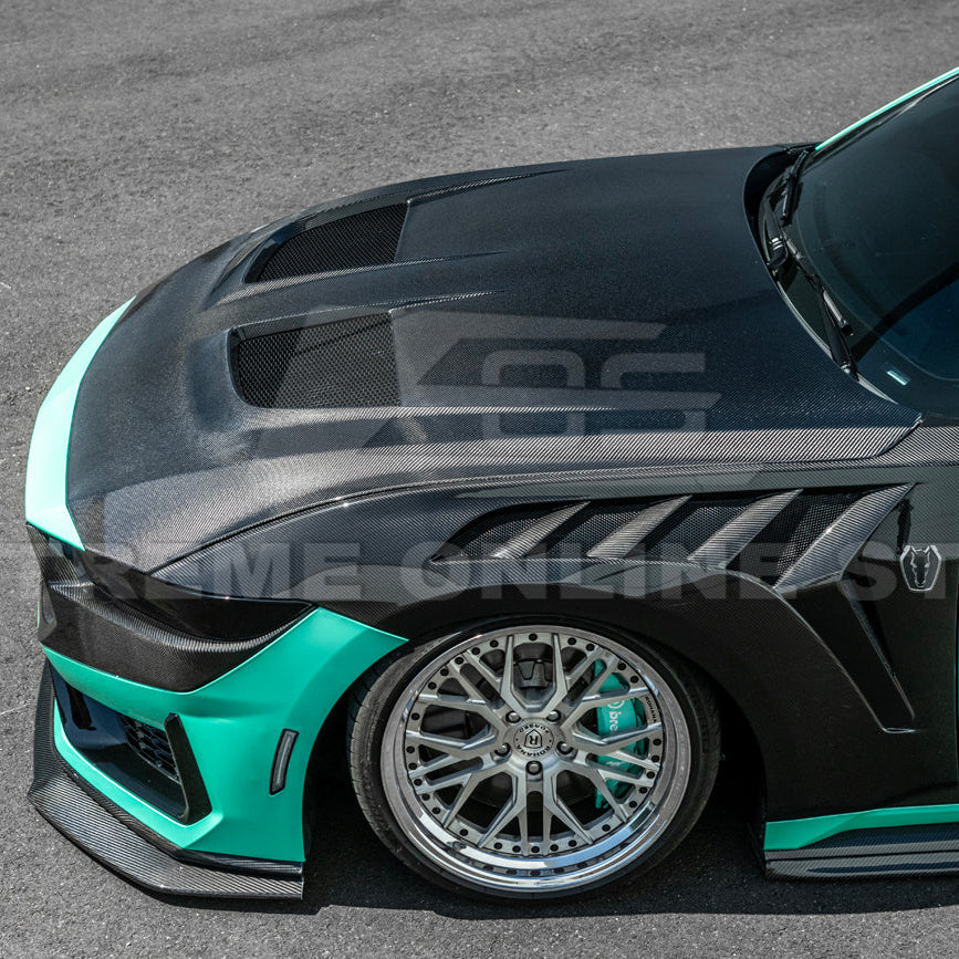 2024+ Ford Mustang GTD Style Front Bumper Hood