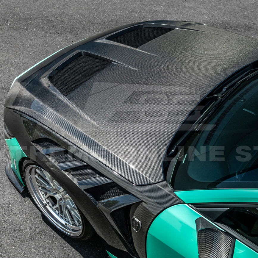 2024+ Ford Mustang GTD Style Front Bumper Hood