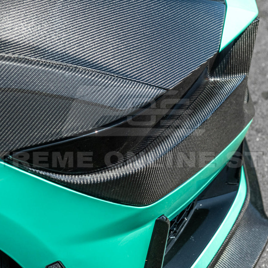 2024+ Ford Mustang Dark Horse DRY CARBON FIBER Front Grille Insert