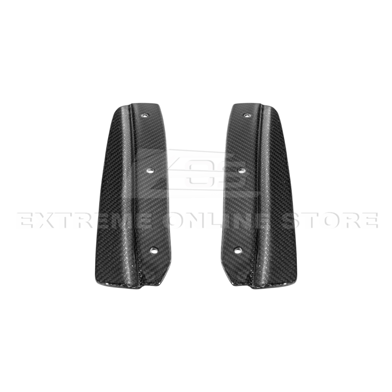 2020-Up Cadillac CT4-V Blackwing CARBON FIBER Front Splitter Side Wheel Arch