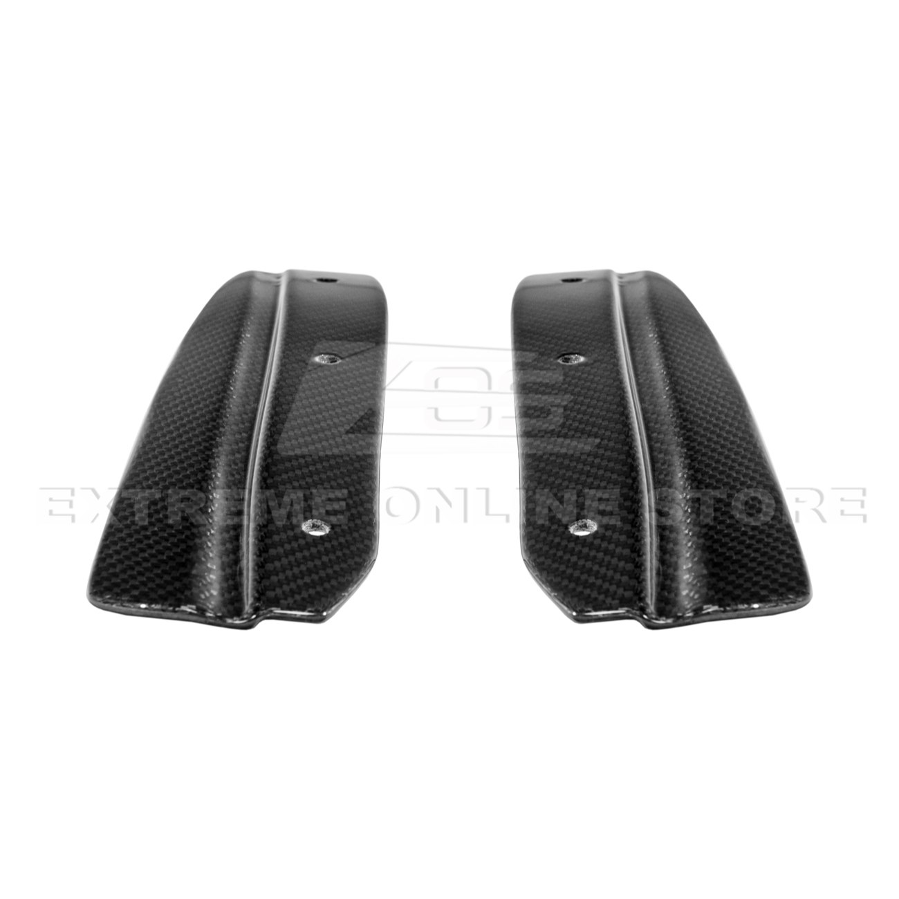 2020-Up Cadillac CT4-V Blackwing CARBON FIBER Front Splitter Side Wheel Arch