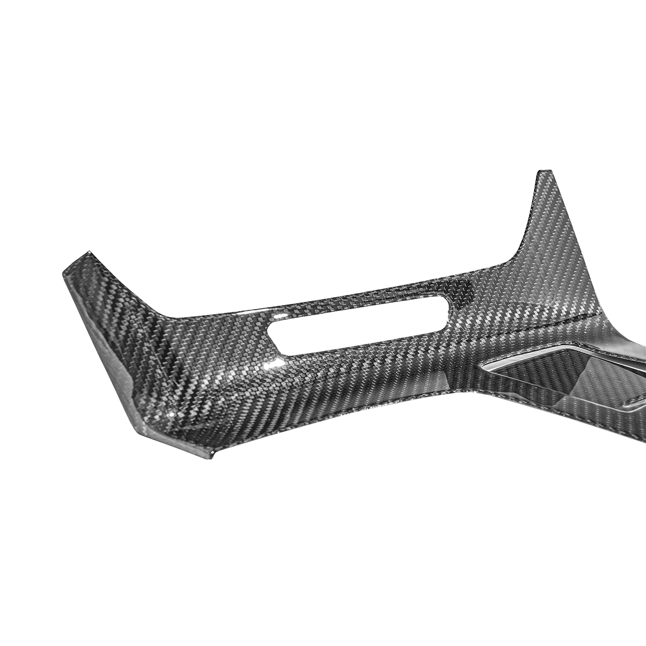 Corvette C7 | Carbon Fiber Center Console Bezel Cup Holder Trim Panel