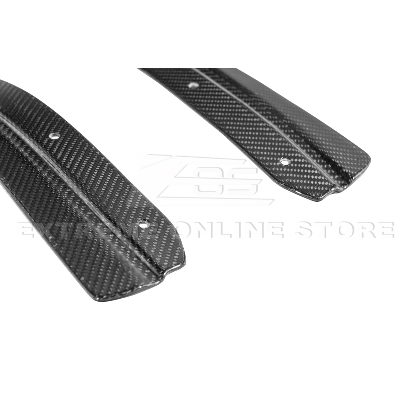 2020-Up Cadillac CT4-V Blackwing CARBON FIBER Front Splitter Side Wheel Arch
