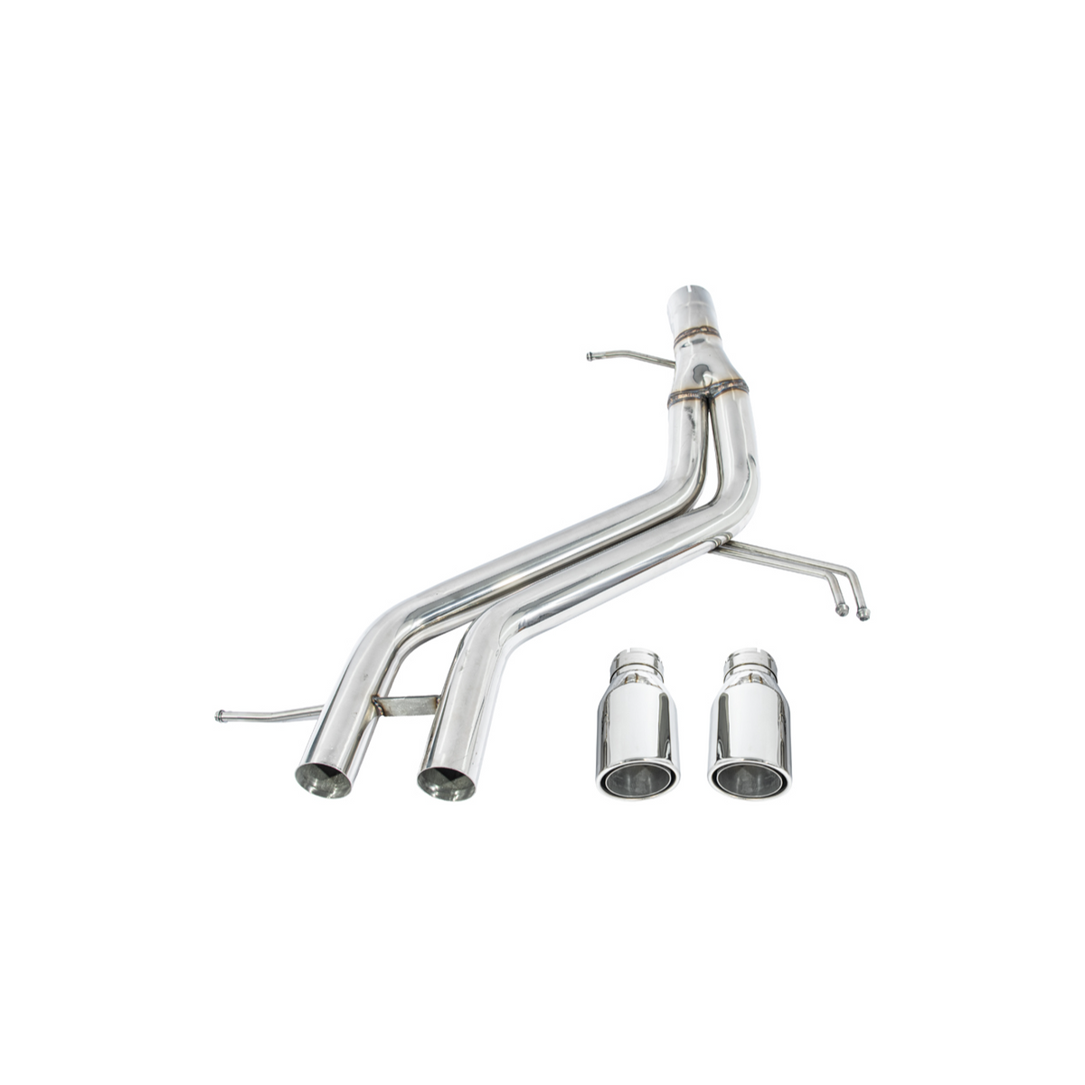 2013-2018 Hyundai Veloster Turbo | Muffler Delete Axle Back Exhaust Dual 4" Tips