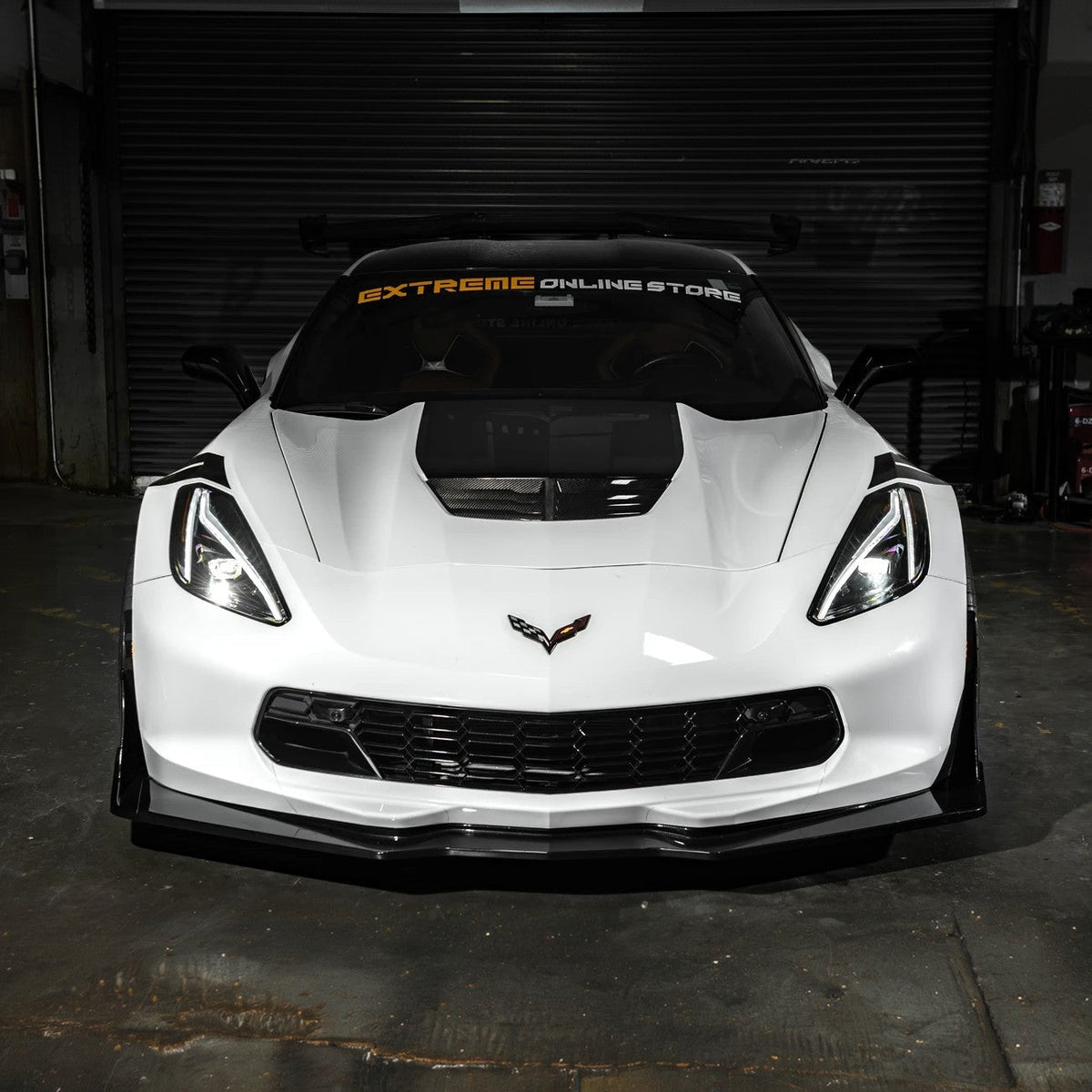 Blemished / Outlet - Corvette C7 Models C8 Style Headlight