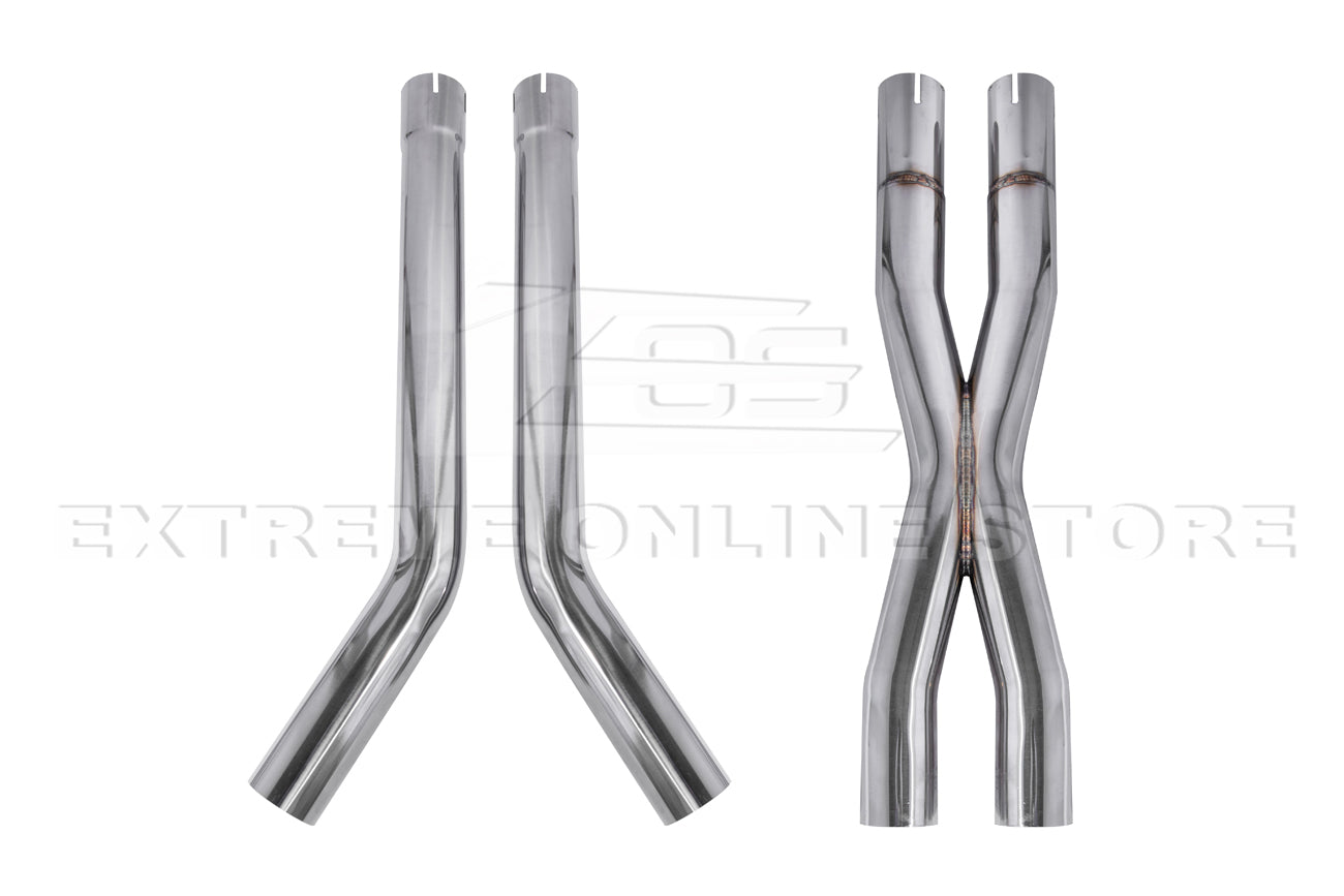 2024+ Ford Mustang S650 GT Straight Mid Pipe