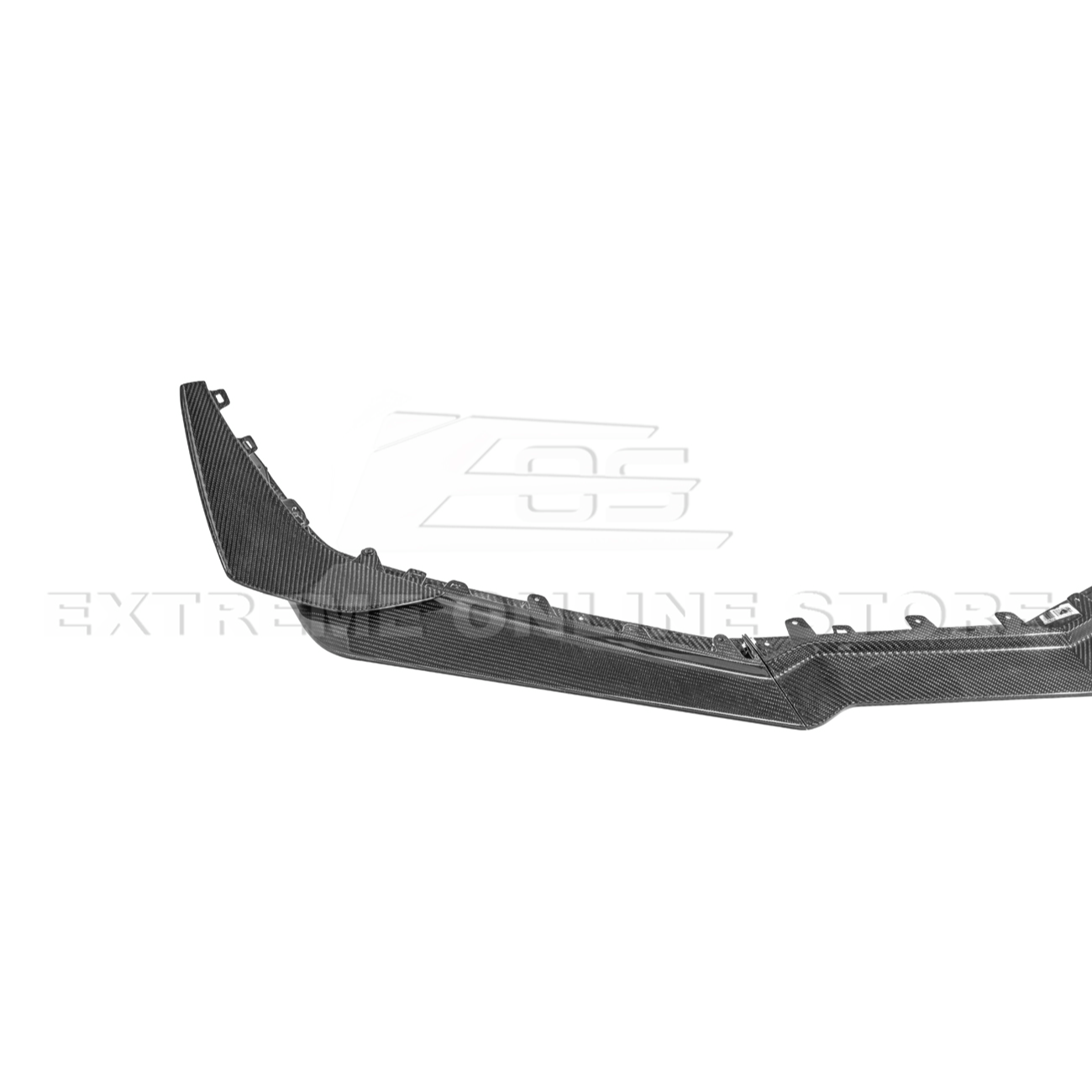 Corvette C8 Z06 / E-Ray DRY CARBON FIBER Front Splitter & Canards [Z07 Extended Package]