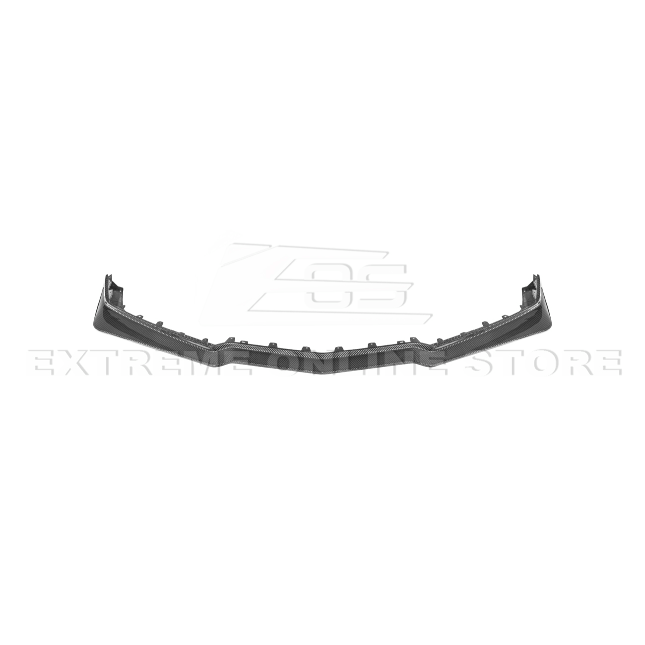 Corvette C8 Z06 / E-Ray DRY CARBON FIBER Front Splitter [Z07 Extended One-Piece Package]