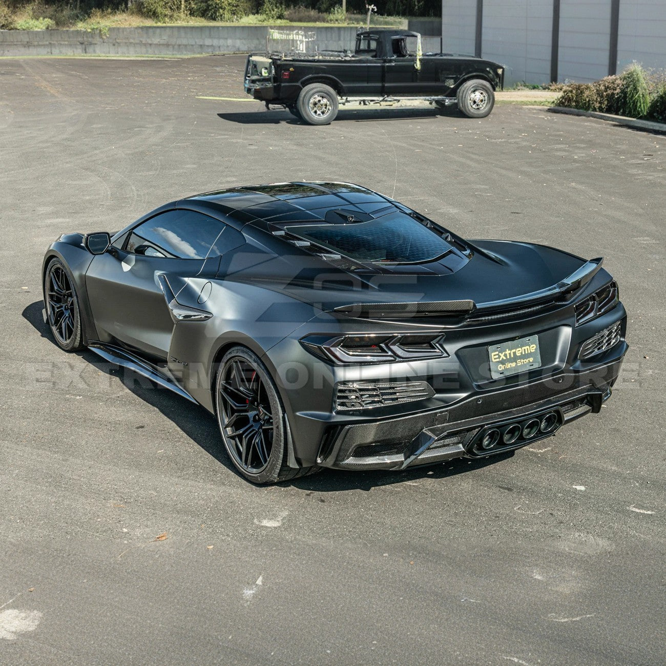 Wicker-Bill Package Corvette C8 Z06 / E-Ray Rear Spoiler